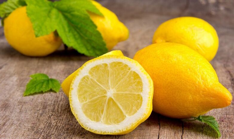 Lemon digunakan untuk merawat osteochondrosis